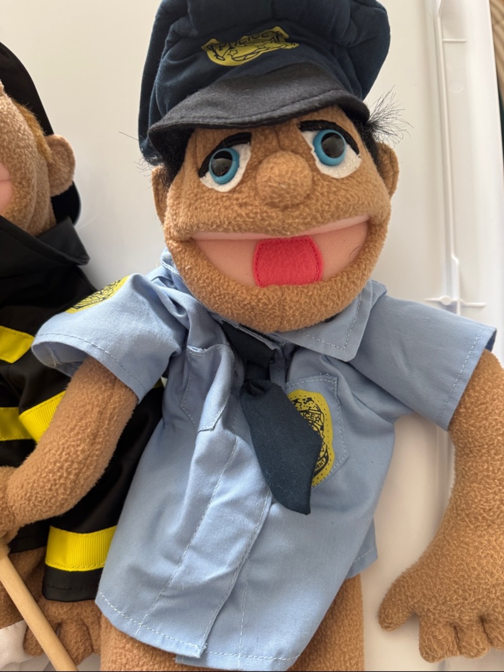 Set of Melissa and Doug plush puppets